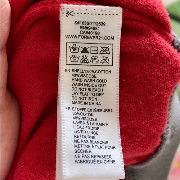 Contrast color Cardigan - Picture 7 of 7